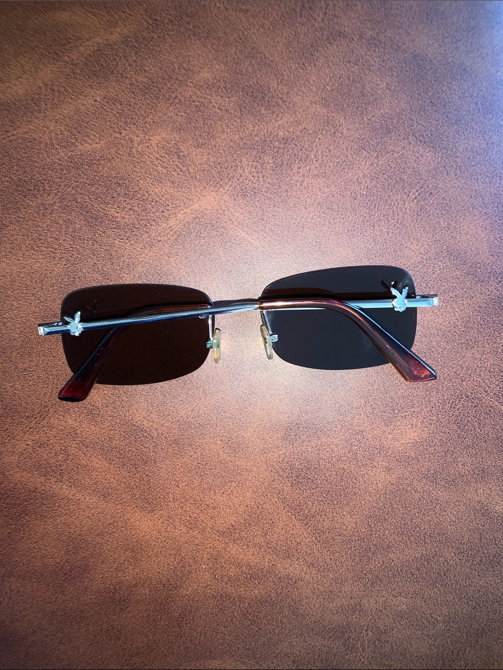Brown playboy sunglasses